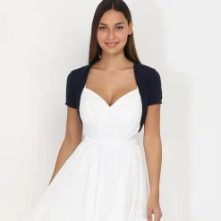 Discount La Modeuse Lot de 4 boléros basiques Multicolore