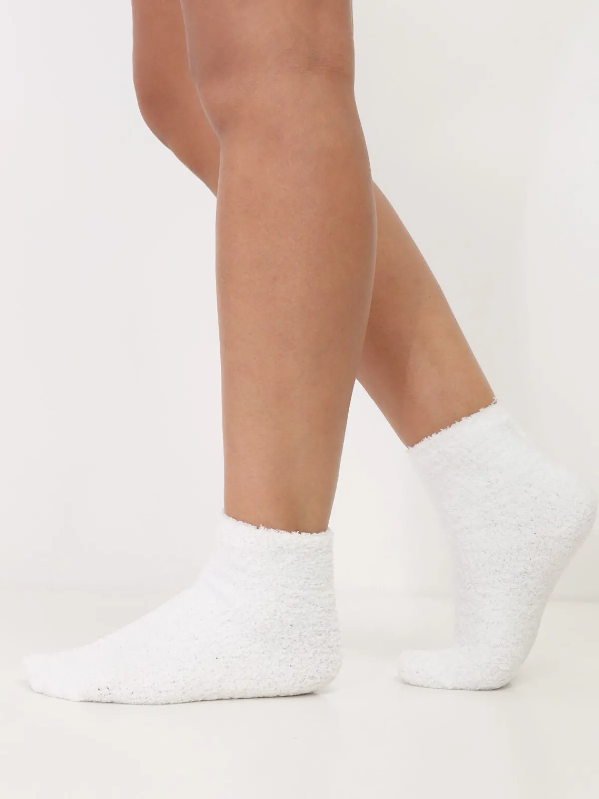 New La Modeuse Lot de 6 paires de chaussettes duveteuses Multicolore