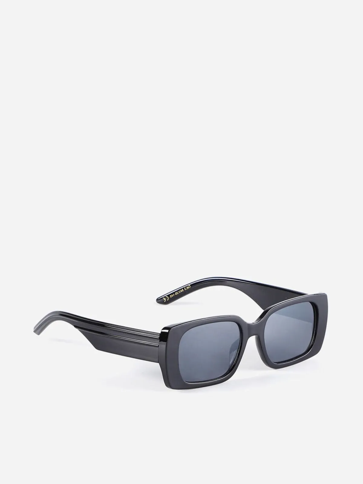Online La Modeuse Lunettes de soleil rectangulaires Noir