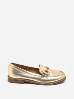 La Modeuse Mocassins classiques à mors Doré