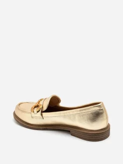 La Modeuse Mocassins classiques à mors Doré