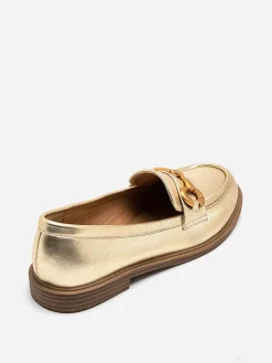La Modeuse Mocassins classiques à mors Doré