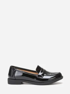 Clearance La Modeuse Mocassins classiques vernis Noir