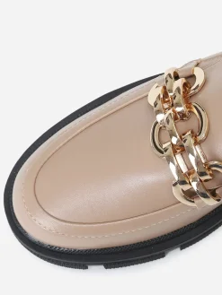 Best La Modeuse Mocassins crantés  avec bride à boucles Kaki
