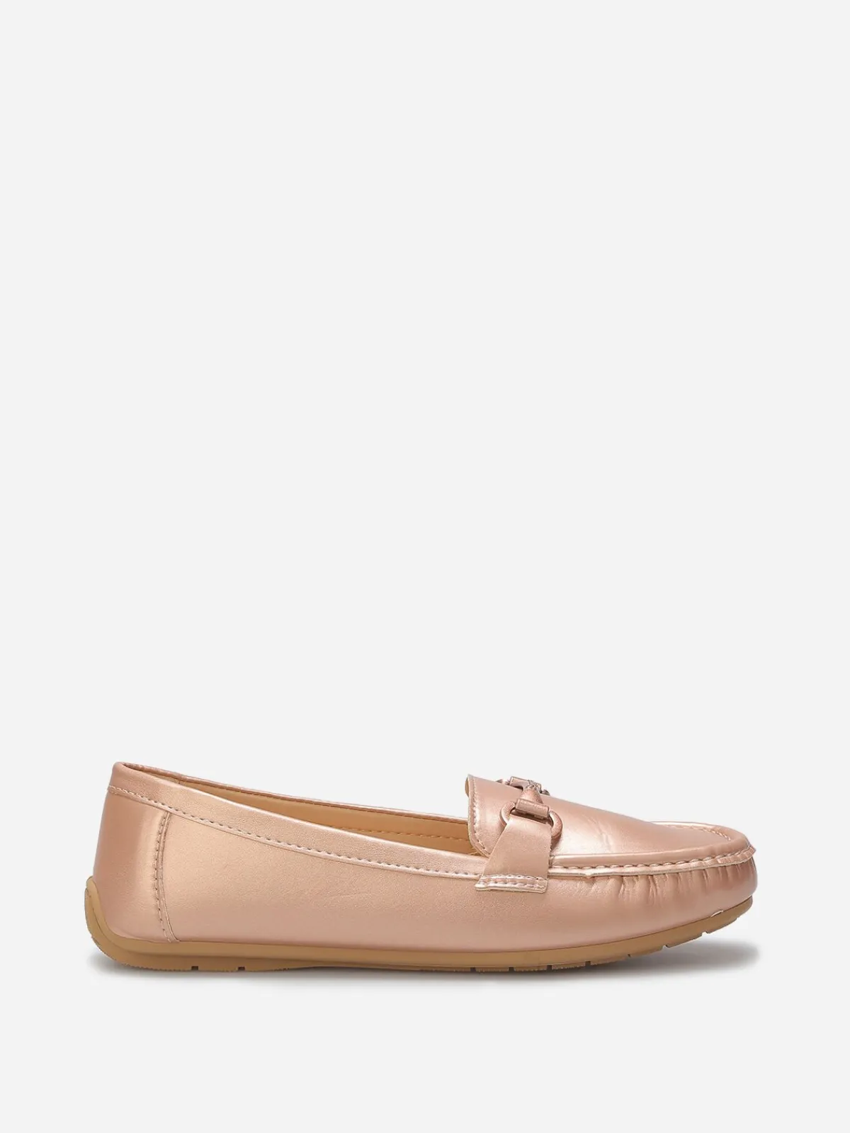Best La Modeuse Mocassins slippers à mors métallique Dorérose