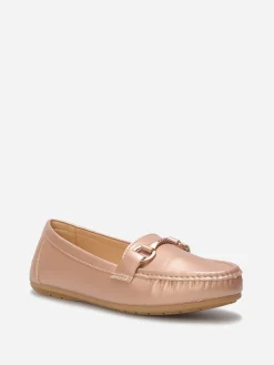 Best La Modeuse Mocassins slippers à mors métallique Dorérose