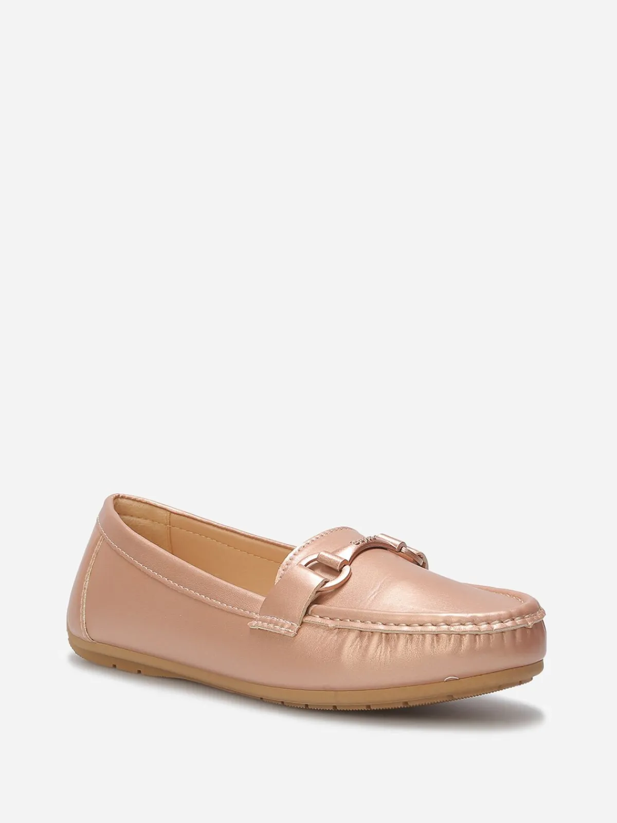 Best La Modeuse Mocassins slippers à mors métallique Dorérose