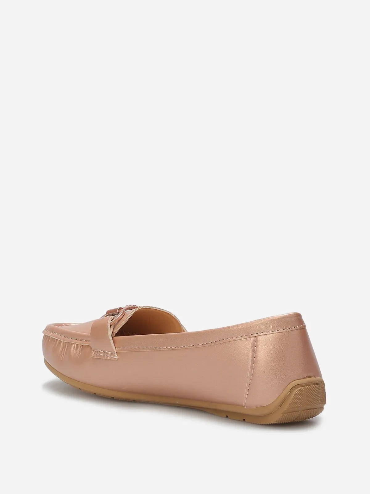 Best La Modeuse Mocassins slippers à mors métallique Dorérose
