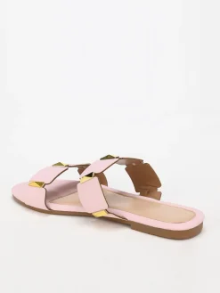 Best La Modeuse Mules à double brides Rose