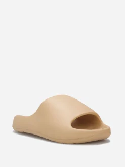 La Modeuse Mules à semelle épaisse Taupe