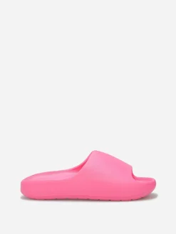 New La Modeuse Mules à semelle épaisse Fuchsia