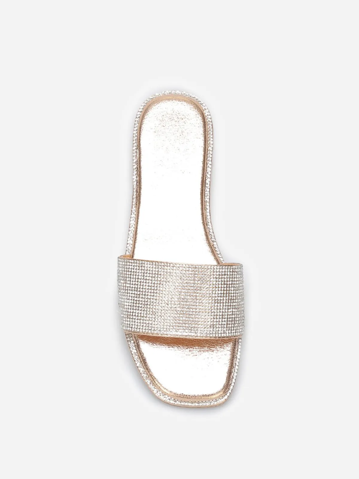 Sale La Modeuse Mules plates à strass Dorérose
