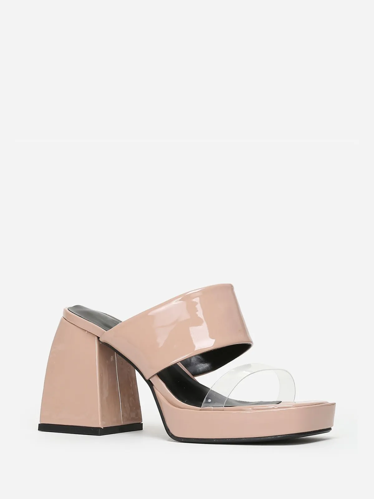 Sale La Modeuse Mules style babies vernies Taupe