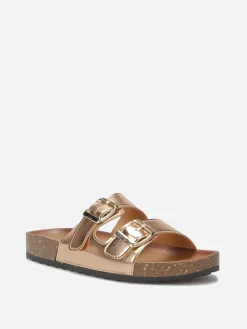 Discount La Modeuse Mules vernies à boucles Dorérose