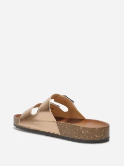 Discount La Modeuse Mules vernies à boucles Dorérose