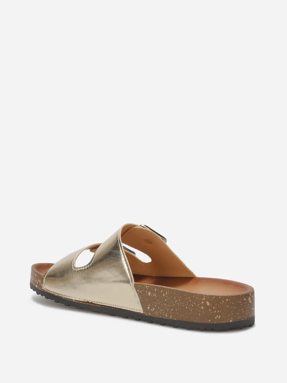 Best La Modeuse Mules vernies à boucles Doré