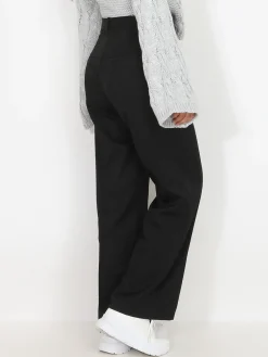 Online La Modeuse Pantalon à pinces ample Noir