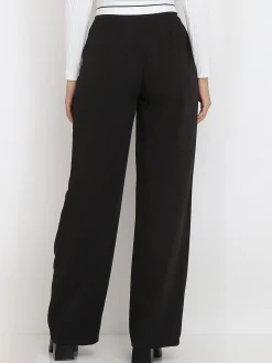 Best La Modeuse Pantalon ample style dad Noir