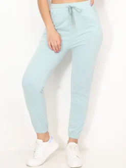 La Modeuse Pantalon jogging basique Vertclair