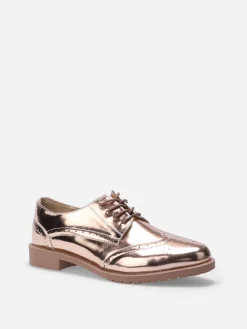 Discount La Modeuse Richelieu vernies à semelle crantée Dorérose