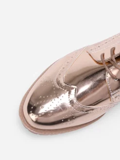 Discount La Modeuse Richelieu vernies à semelle crantée Dorérose