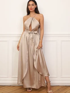 Online La Modeuse Robe cut-out style portefeuille Dorérose