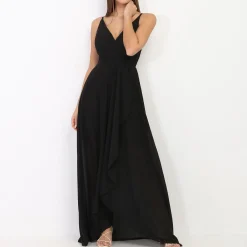 Hot La Modeuse Robe de soirée longue Noir