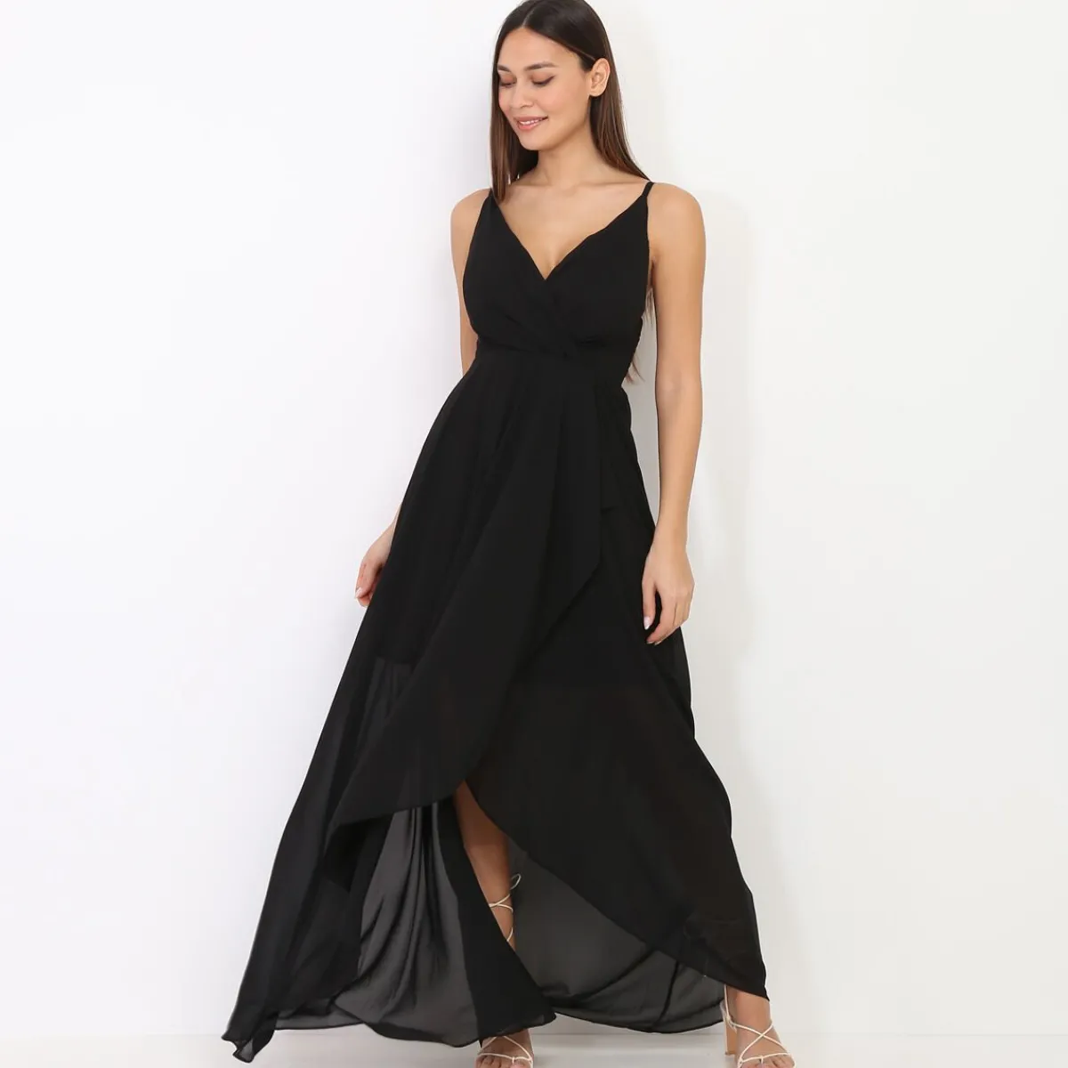 Hot La Modeuse Robe de soirée longue Noir
