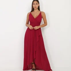 Best La Modeuse Robe de soirée longue Rouge