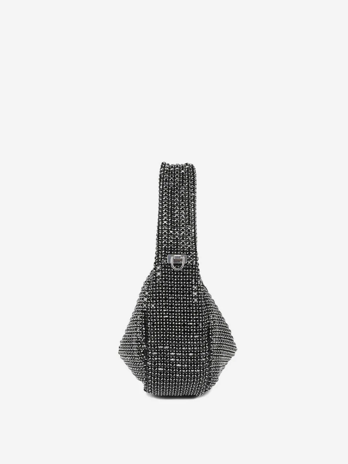 Sale La Modeuse Sac à main arrondi avec strass Noir