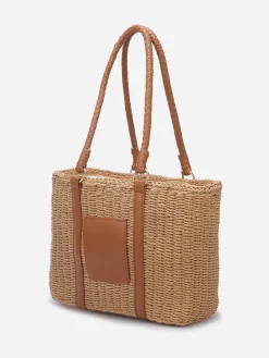 Best La Modeuse Sac de plage bi-matière Taupe