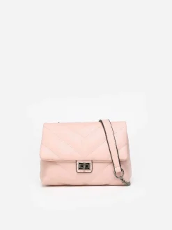 Best La Modeuse Sac en bandoulière matelassé Rose