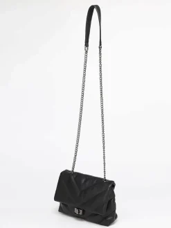 Sale La Modeuse Sac en bandoulière matelassé Noir