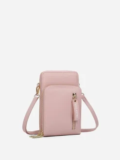 Best La Modeuse Sacoche à double poches zippées Rose