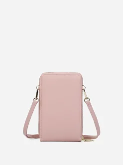 Best La Modeuse Sacoche à double poches zippées Rose