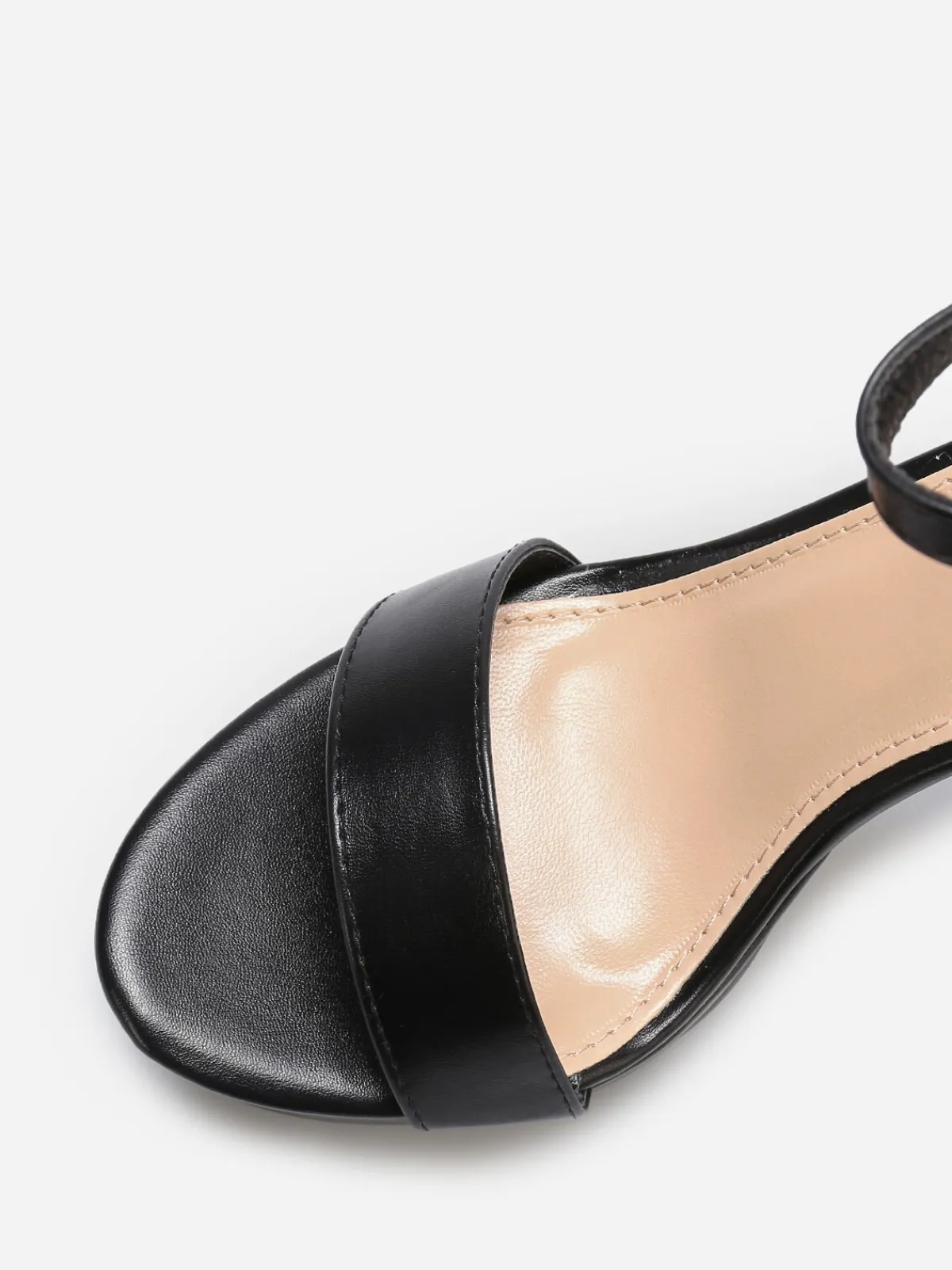 Online La Modeuse Sandales à plateforme et talon haut Noir