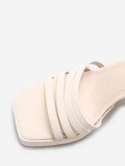 Best La Modeuse Sandales mates à fines brides Beige