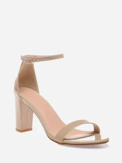 Outlet La Modeuse Sandales vernies Beige