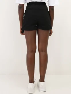 Sale La Modeuse Short cargo avec sangles à anneaux Noir