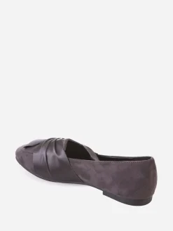 Online La Modeuse Slippers  à noeud satiné Gris