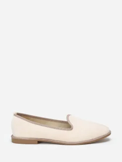 Sale La Modeuse Slippers  en suédine Beige