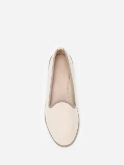 Sale La Modeuse Slippers  en suédine Beige