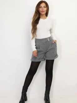 Online La Modeuse Sous-pull à col rond Blanc