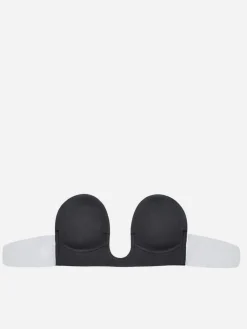 Sale La Modeuse Soutien-gorge adhésif invisible Noir