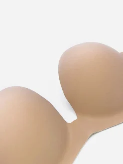 Best La Modeuse Soutien-gorge bandeau invisible adhésif Beige
