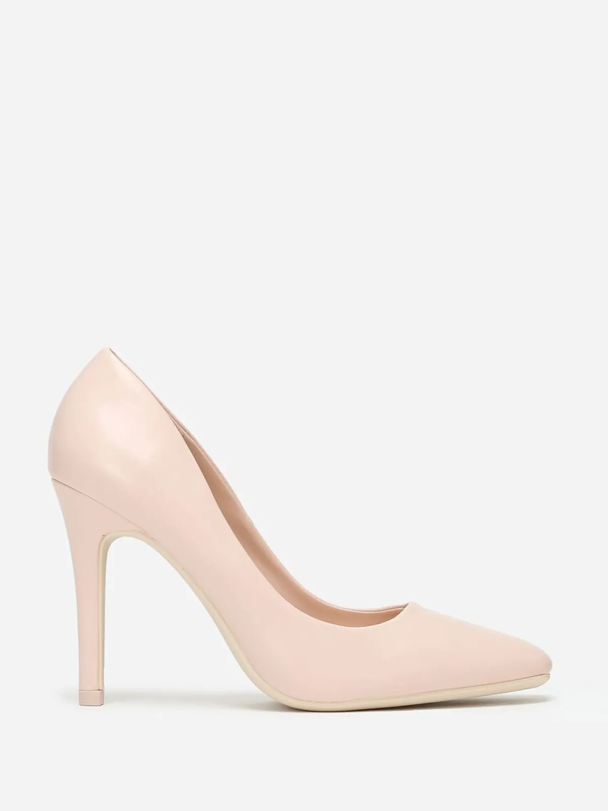 Sale La Modeuse Stilettos à bout carré Beige