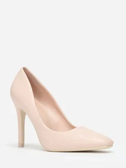 Sale La Modeuse Stilettos  à bout carré Beige