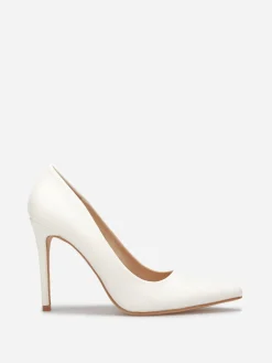 Best La Modeuse Stilettos pointus à talon aiguille Blanc