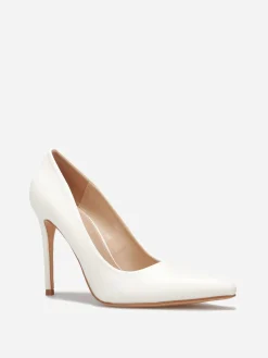 Best La Modeuse Stilettos pointus à talon aiguille Blanc