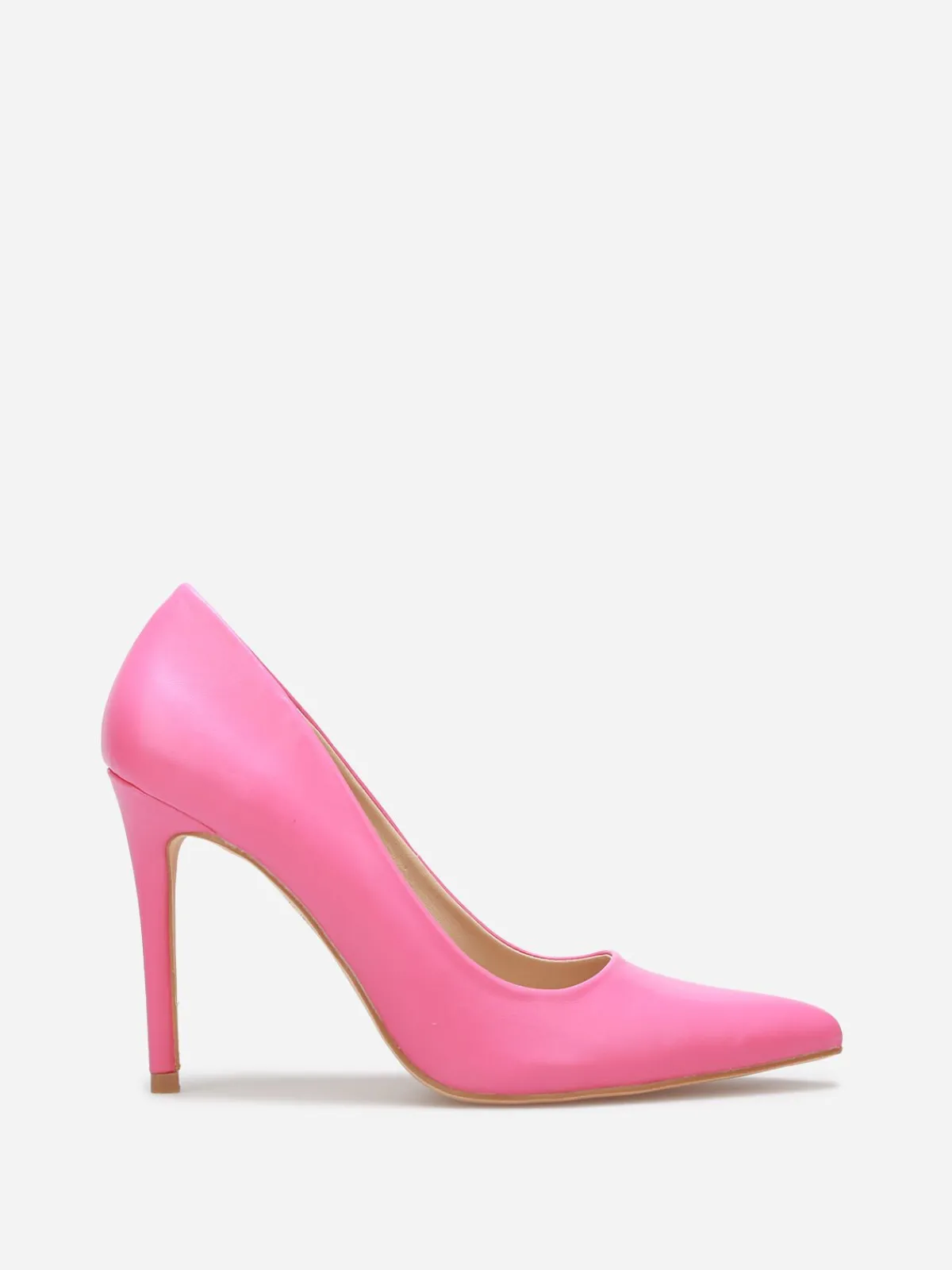 La Modeuse Stilettos pointus à talon aiguille Fuchsia